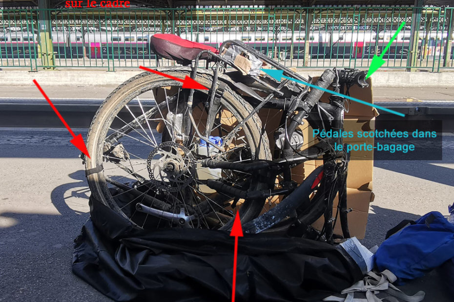 Housse de vélo ultra-légère (dimensions SNCF) – Biclous et bidouilles