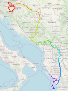 Les Balkans à biclou – Été 2021